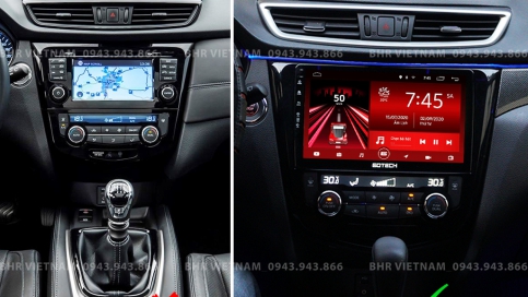 Màn hình DVD Android xe Nissan Xtrail 2017 - nay | Gotech GT8 